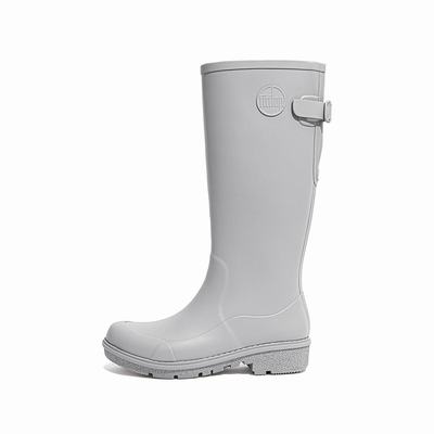 Fitflop Women's WONDERWELLY Tall Boots - Light Grey, WX8296574
